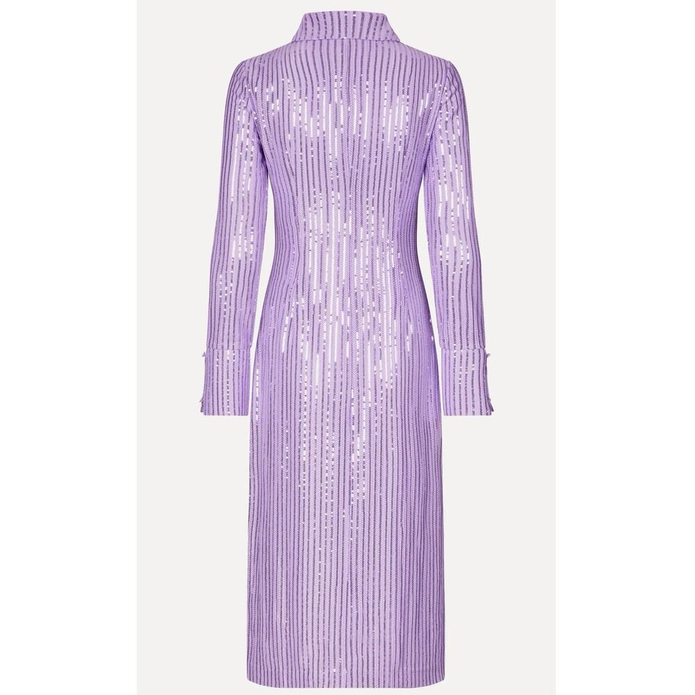 NWOT Stine Goya Sgsonja Sequin Dress in Lavender SZ XS - Picture 3 of 7